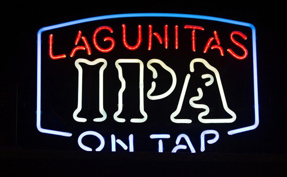 Laguntas Ipa On Tap Neon Sign